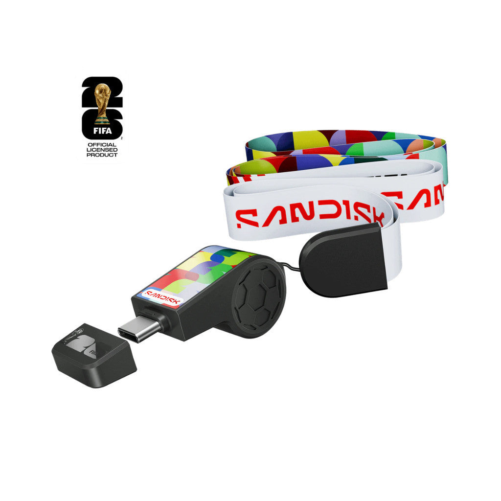 SANDISK FLASH DRIVE (แฟลชไดร์ฟ) FIFA World Cup 2026 128GB USB 3.2 Gen 1 Global Edition Warranty 5 Y.