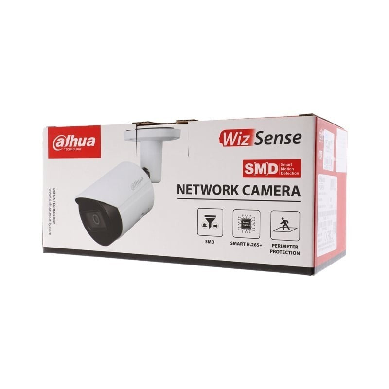 DAHUA IPC-HFW2241S-S 3.6mm 2MP IR Fixed-focal Bullet WizSense Network Camera การป้องกันระดับ IP67