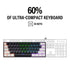 JEDEL KL-69 ขนาด 60% Mini RGB Wired Mechanical Gaming Keyboard Blue Switch | รับประกัน 1 ปี