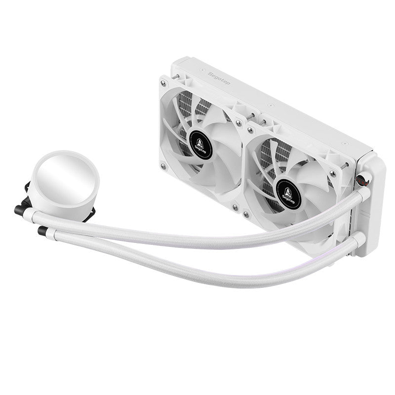 Segotep CPU Liquid Cooler (ระบบระบายความร้อนด้วยน้ำ) BeVere 240 ARGB-W (White) รับประกัน 3 ปี