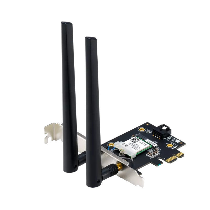 ASUS PCE-BE6500 BULK PCI-E Adapter WiFi 7 Bluetooth 5.4 (ไม่มีกล่อง) รับประกันศูนย์ไทย 3 ปี