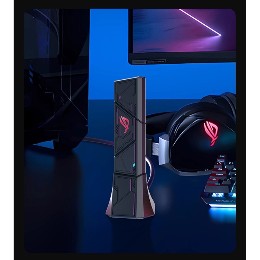 ASUS ROG USB-BE92 BE6500 WIFI 7 WIRELESS USB ADAPTER รับประกันศูนย์ไทย 3 ปี