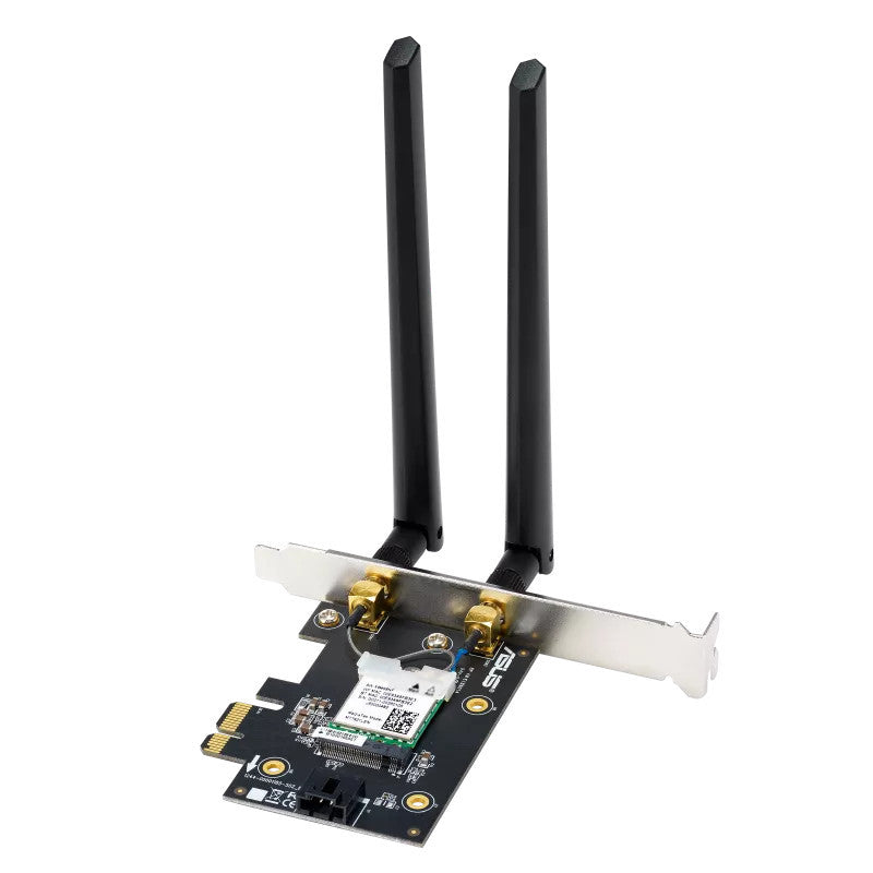 ASUS PCE-BE6500 BULK PCI-E Adapter WiFi 7 Bluetooth 5.4 (ไม่มีกล่อง) รับประกันศูนย์ไทย 3 ปี