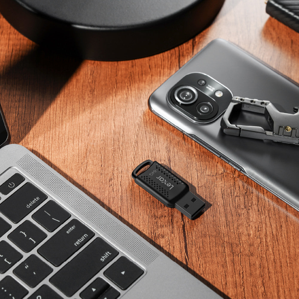 Lexar V400 32-64GB USB 3.0 Flash Drive (แฟลชไดรฟ์) Plug-and-Play รับประกัน 5 ปี