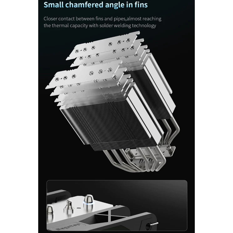 Segotep CPU Air Cooler (พัดลมซีพียู) FZ6 Pro รับประกันการใช้งาน 1 ปี