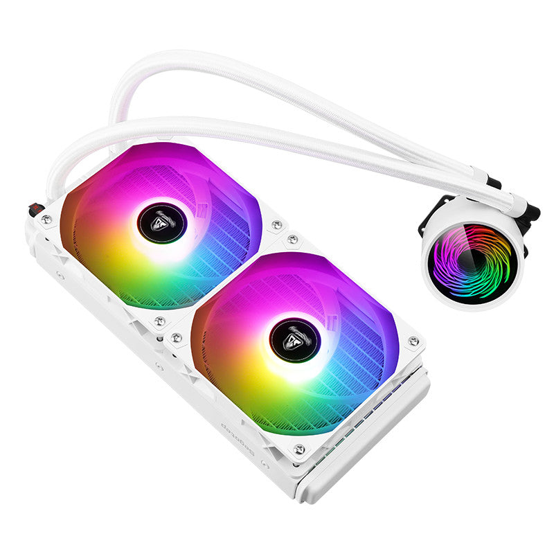 Segotep CPU Liquid Cooler (ระบบระบายความร้อนด้วยน้ำ) BeVere 240 ARGB-W (White) รับประกัน 3 ปี