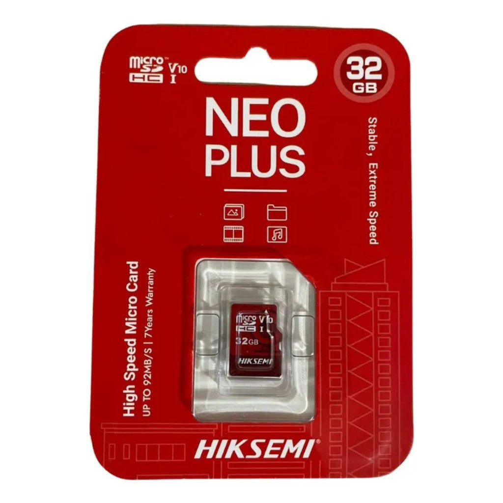 HIKSEMI microSD (ไมโครเอสดี)  32GB NEO C1 92/40MB/s (HS-TF-C1 32G)