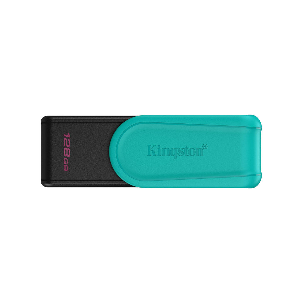 KINGSTON Flash Drive (แฟลชไดรฟ์) DTXS 128GB USB 3.2 Gen 1 Black Green Warranty 5 Years