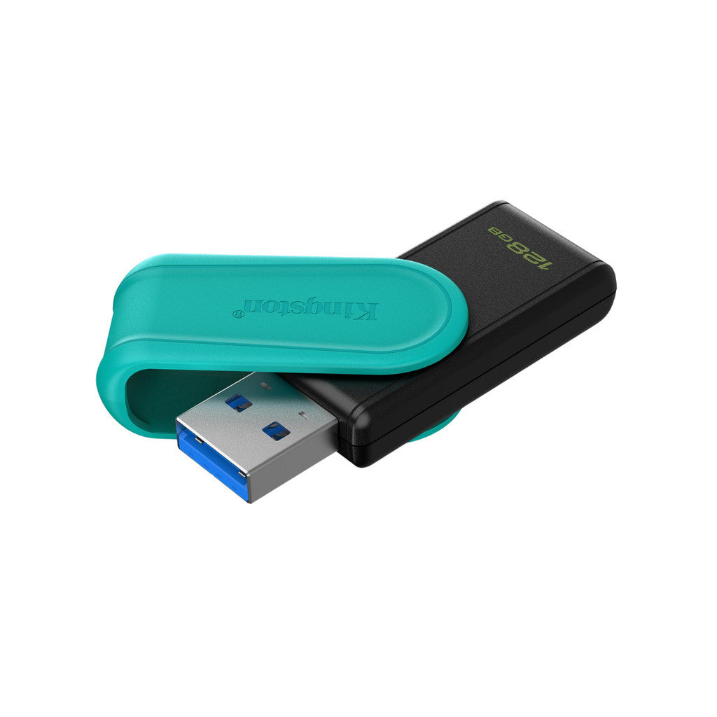KINGSTON Flash Drive (แฟลชไดรฟ์) DTXS 128GB USB 3.2 Gen 1 Black Green Warranty 5 Years