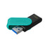 KINGSTON Flash Drive (แฟลชไดรฟ์) DTXS 128GB USB 3.2 Gen 1 Black Green Warranty 5 Years