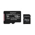 KINGSTON  MICRO SD CARD SDCS3 128GB SPEED READ 1500MB WRITE 150MB
