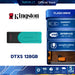 KINGSTON Flash Drive (แฟลชไดรฟ์) DTXS 128GB USB 3.2 Gen 1 Black Green Warranty 5 Years