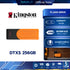 KINGSTON Flash Drive (แฟลชไดรฟ์) DTXS 256GB USB 3.2 Gen 1 Black Orange Warranty 5 Years