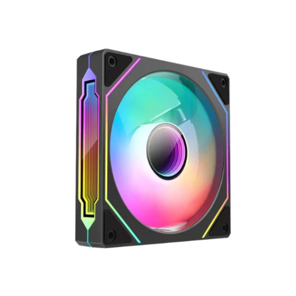 HUNTKEY พัดลมเคสคอมพิวเตอร์ GS120/GS120F Fantasy  รับประกัน 1 ปี