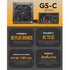 DarkFlash PSU อุปกรณ์จ่ายไฟ  GS650C-K / GS750C-K GS-C Series 80 Plus Bronze ATX รับประกัน 3 ปี