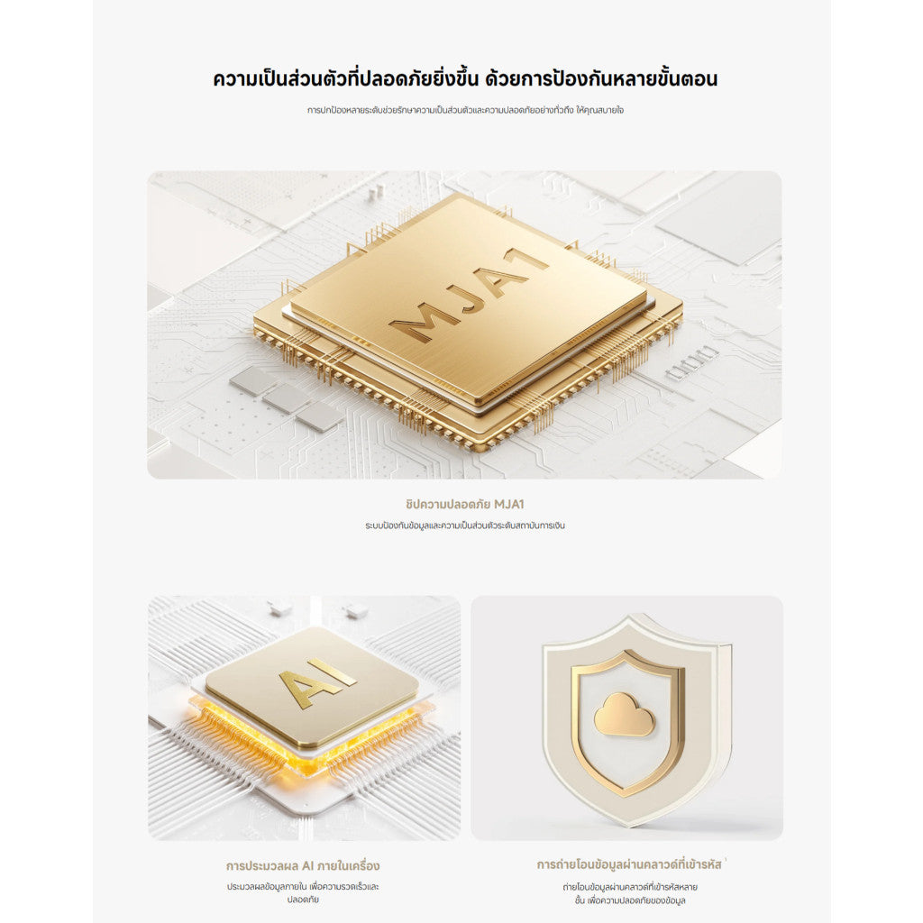 Xiaomi Smart Camera C302 กล้องวงจรปิด I กล้อง Xiaomi I คุณภาพภาพระดับ 2K UHD I การเฝ้าดูทารก I Wi-Fi 6 รับประกัน 1 ปี