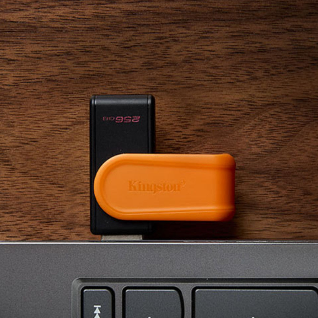 KINGSTON Flash Drive (แฟลชไดรฟ์) DTXS 128GB USB 3.2 Gen 1 Black Green Warranty 5 Years