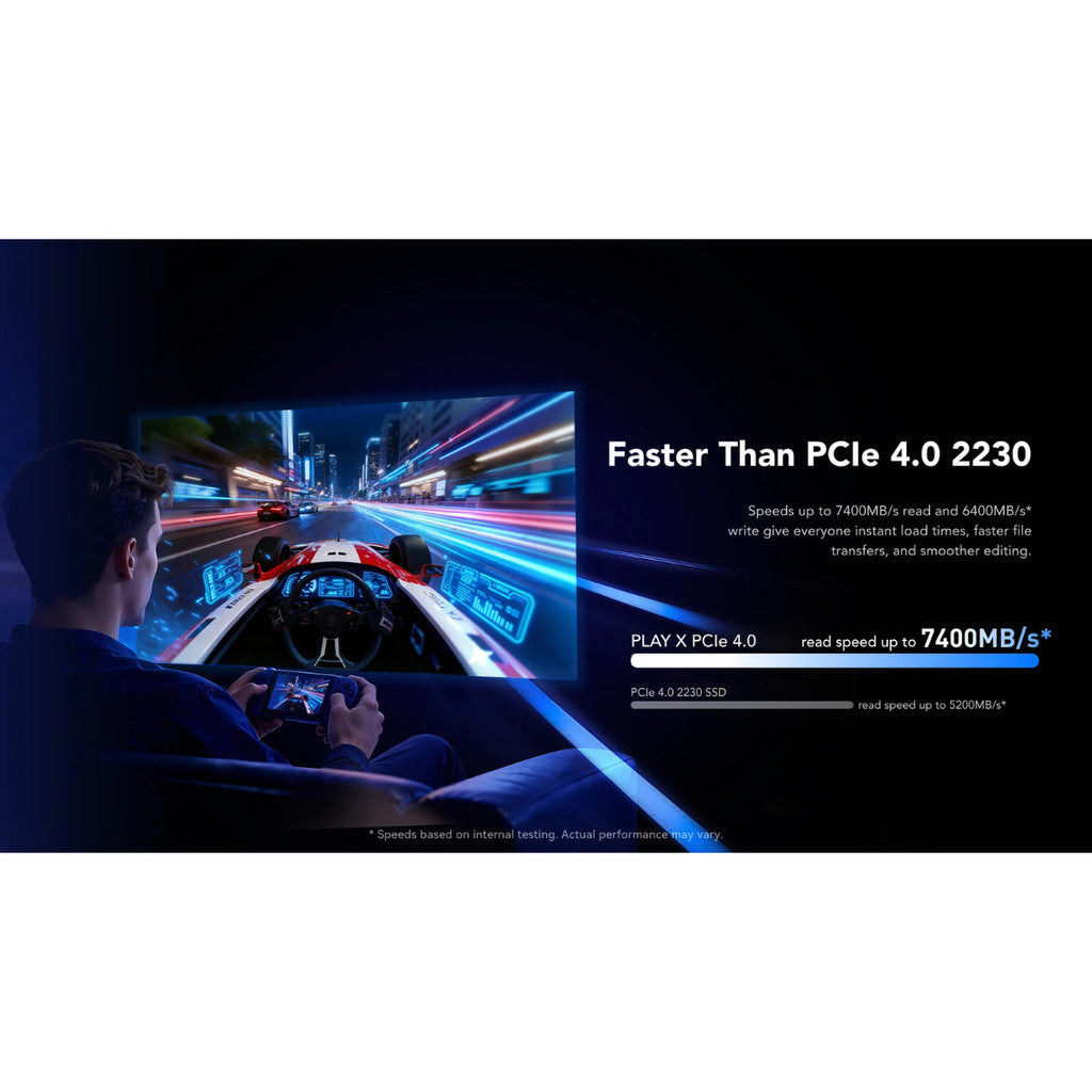 Lexar SSD PLAY X 512GB / 1 TB M.2 PCIe 4.0 NVMe รับประกัน 5 ปี