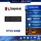 Kingston Flash Drive (แฟลชไดร์ฟ) DTXS 64GB USB 3.2 Gen 1 Black Warranty 5 Years