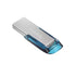 SANDISK FLASH DRIVE (แฟลชไดร์ฟ) ULTRA FLAIR 32GB USB 3.0 Tropical Blue SDCZ73 Warranty 5 Years