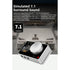 SMSL Nano One ซาวด์การ์ดเกมมิ่ง สี Black พร้อมระบบปรับจูนเสียงให้เนียนสวยแบบเรียลไทม์ ประกัน 1 ปี