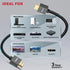 Honeywell สาย HDMI with Ethernet  2.0 Compliant Slim รองรับ 4K Ultra รับประกัน 3 ปี