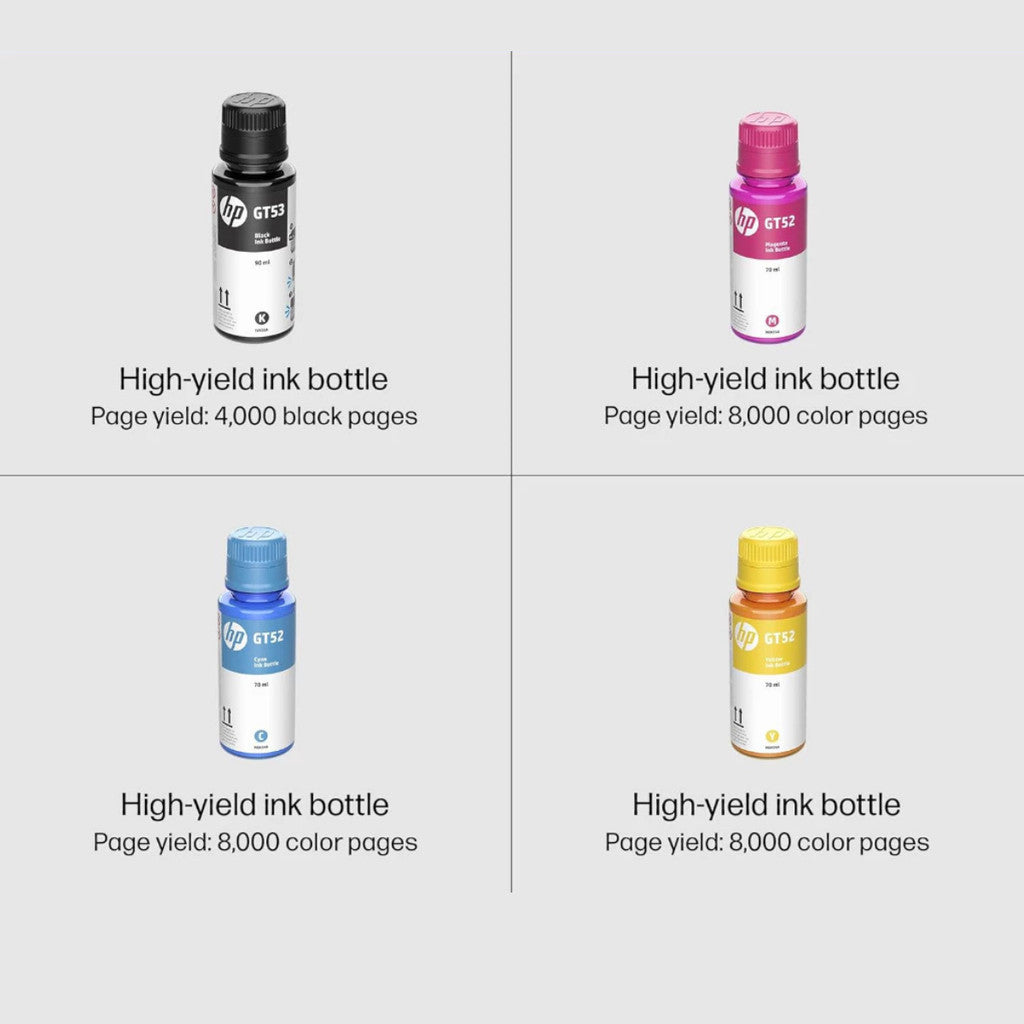 หมึกเติม HP GT53 Black / GT52 Color Original Ink Bottle รับประกัน 1 ปี