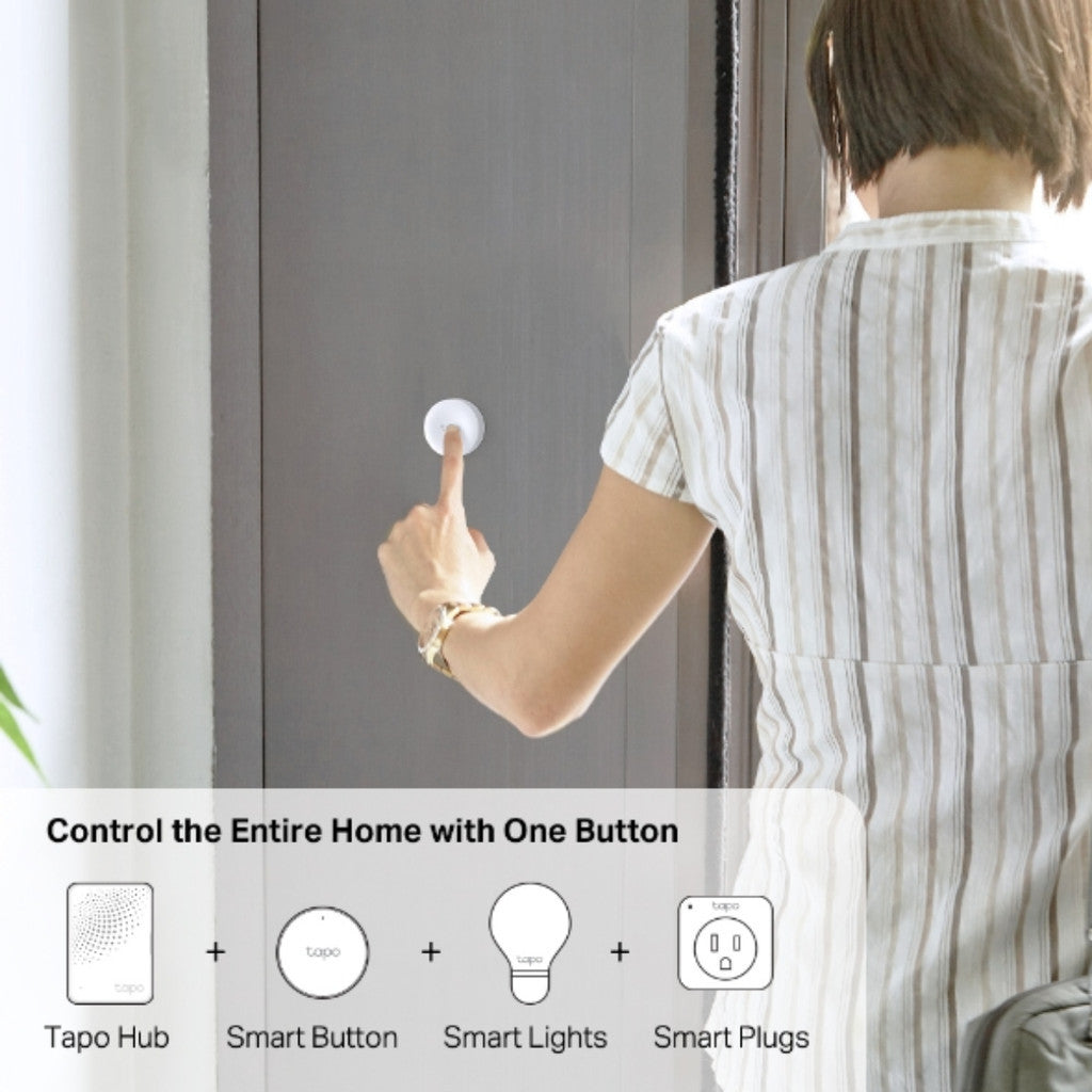 TAPO S200B Smart Button สวิตช์อัจฉริยะ ปุ่มกดควบคุมอุปกรณ์ Tapo Smart Home