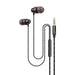 Honeywell Moxie V50 Wired Earphones 3.5 Black หูฟังอินเอียร์แบบมีสาย เสียงคุณภาพสูง ไมค์ในตัว รับประกัน 1 ปี