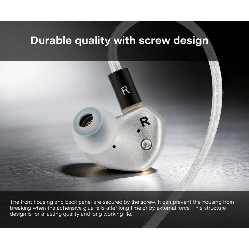 KEFINE Klean SV 3.5 หูฟัง IEMs ไดรเวอร์ไดนามิก 10mm ไดอะแฟรม DLC รับประกัน 1 ปี