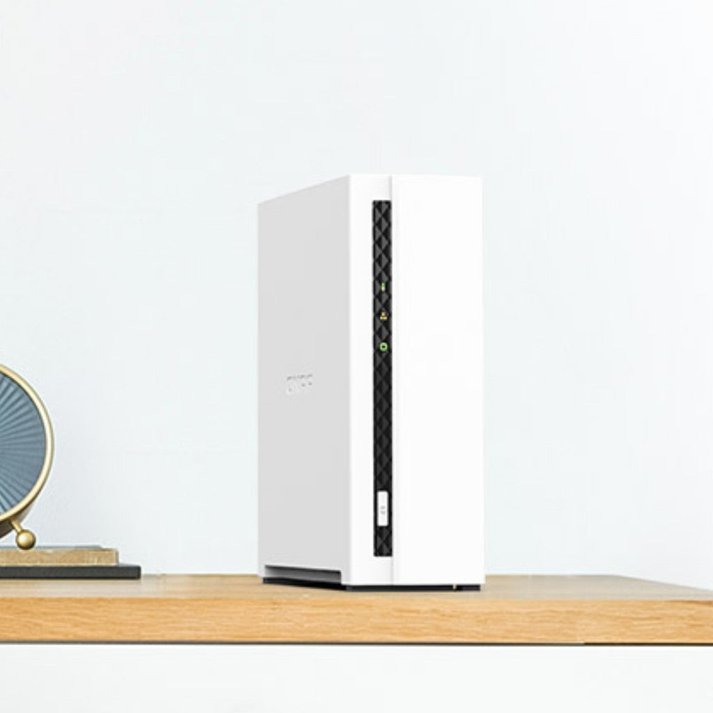 QNAP NAS (อุปกรณ์จัดเก็บข้อมูลบนเครือข่าย) TS-133 1 BAY ARM 4-core Cortex-A55 RAM 2 GB WARRANTY 2 Y.
