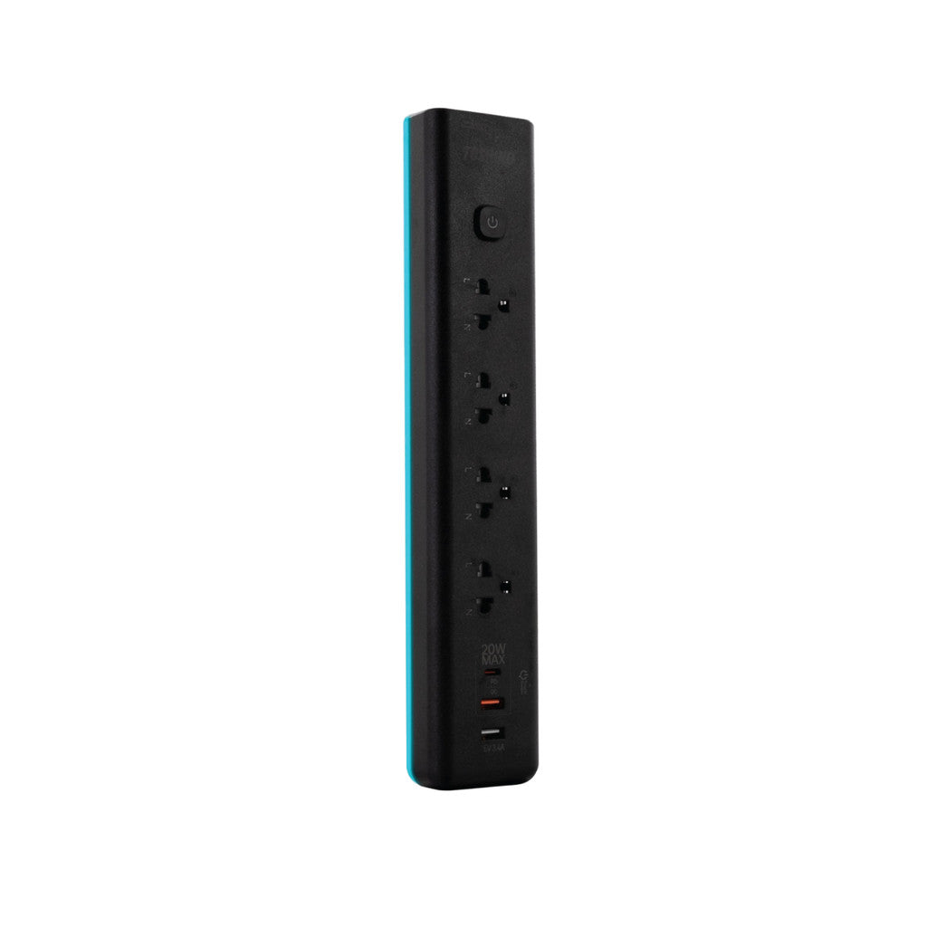 TOSHINO GP-43M รางปลั๊ก RGB 4 ช่อง สินค้ารับประกัน 3 ปี
