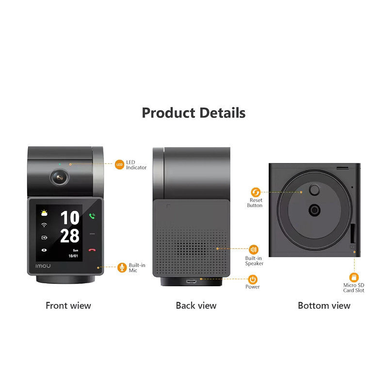 IMOU REX VT PRO 5MP กล้องวงจรปิด กล้องสามารถหมุนได้ 360 องศา