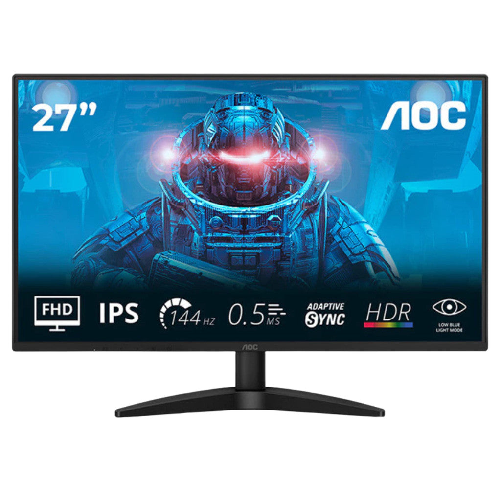 AOC MONITOR (จอมอนิเตอร์) 24B36X/27B36X IPS FHD 144Hz 4MS