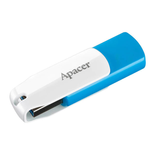 APACER Flash Drive แฟลชไดร์ฟ AH357 64GB [Blue] (AP64GAH357U-1)