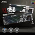 JEDEL KL95D คีย์บอร์ดเกมมิ่ง(มีสาย) Mechanical Blue Switch 104Key Mini RGB ประกัน 1ปี ส่งฟรี