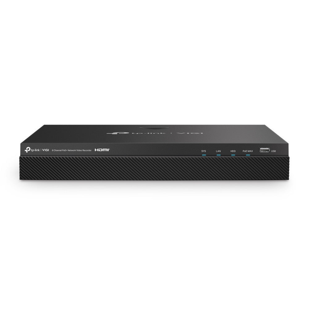 TP-LINK VIGI NVR2008H-8MP 8Channel Network Video Recorder เครื่องบันทึกวิดีโอ รับประกันศูนย์  3 ปี