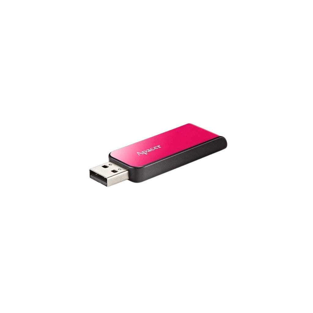APACER Flash Drive แฟลชไดร์ฟ AH334 64GB [Pink] (AP64GAH334P-1)
