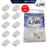 LINK US-1002A หัวแลน CAT6 RJ45 PLUG (10หัว/PACK) ของแท้ 100%