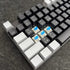 JEDEL KL95D คีย์บอร์ดเกมมิ่ง(มีสาย) Mechanical Blue Switch 104Key Mini RGB ประกัน 1ปี ส่งฟรี