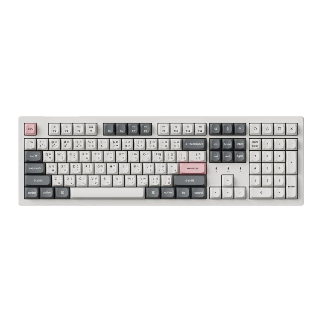 Keychron K10 ZMK Wireless Keyboard คีย์บอร์ดไร้สาย คีย์บอร์ดเสียงเงียบ silent switch