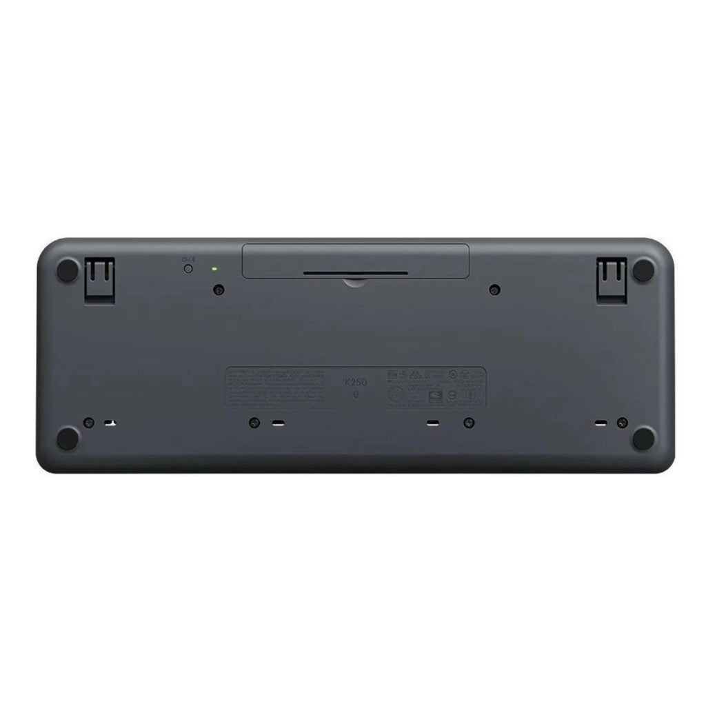 WIRELESS KEYBOARD (คีย์บอร์ดไร้สาย) LOGITECH K250 - GRAPHITE