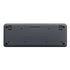 WIRELESS KEYBOARD (คีย์บอร์ดไร้สาย) LOGITECH K250 - GRAPHITE