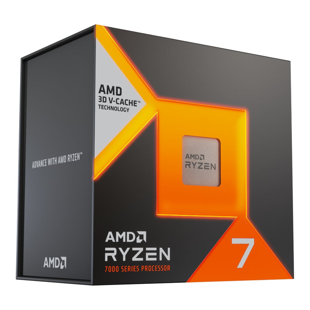 CPU (ซีพียู) AMD RYZEN 7 7800X3D AM5 8C/16T 4.2GHz WITHOUT COOLER รับประกัน 3 ปี