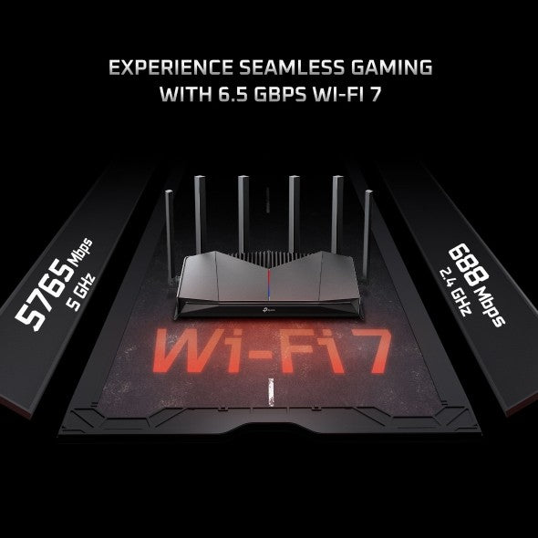 TP-LINK ARCHER GE400 Wi-Fi-7 BE6500 Dual-Band  Gaming Router รับประกันศูนย์ไทย