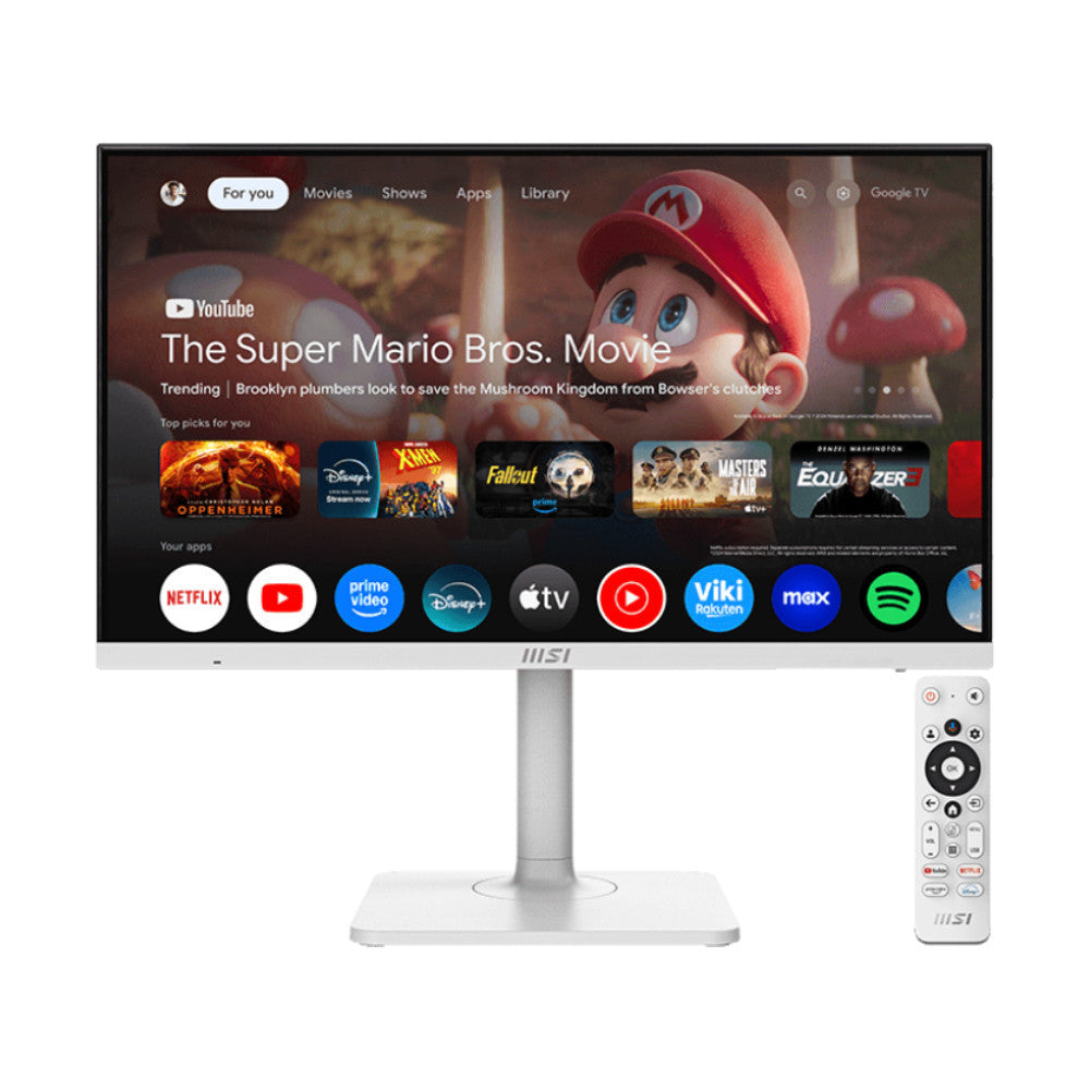 MONITOR จอมอนิเตอร์ MSI MODERN MD272UPSW 27" (IPS 60Hz USB-C 65W) รับประกัน 3 ปี