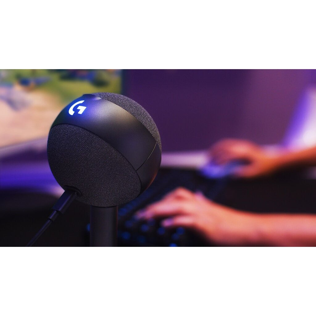 LOGITECH G YETI ORB RGB GAMING MIC WITH LIGHTSYNC ไมโครโฟนเกมมิ่ง ประกัน3ปี
