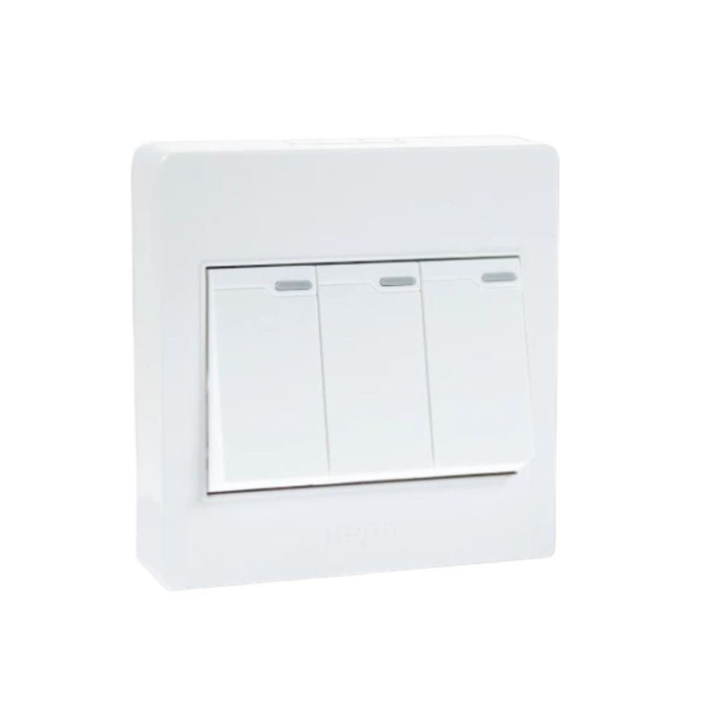 HACO เต้ารับเดี่ยว-สวิตช์ทางเดียว รุ่น M3N-S11/S21/S31/E10/E11/E20, M4N-E21/E30 รับประกัน 1 ปี