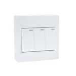 HACO เต้ารับเดี่ยว-สวิตช์ทางเดียว รุ่น M3N-S11/S21/S31/E10/E11/E20, M4N-E21/E30 รับประกัน 1 ปี