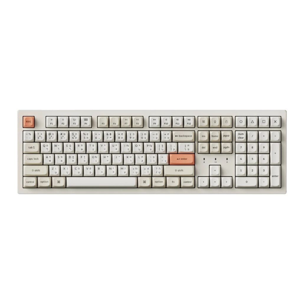 Keychron K10 ZMK Wireless Keyboard คีย์บอร์ดไร้สาย คีย์บอร์ดเสียงเงียบ silent switch